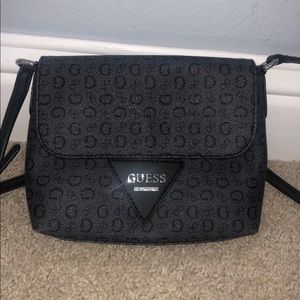 Black Guess Crossbody Bag